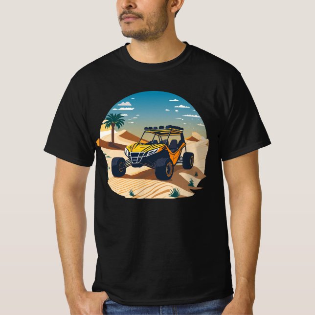 ATV Dune Buggy über das Shirt der Wüste (Vorderseite)