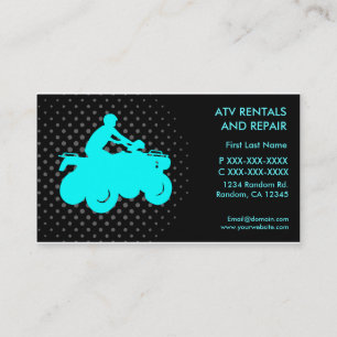 ATV Mietreparatur-Gewohnheits-Visitenkarte Visitenkarte
