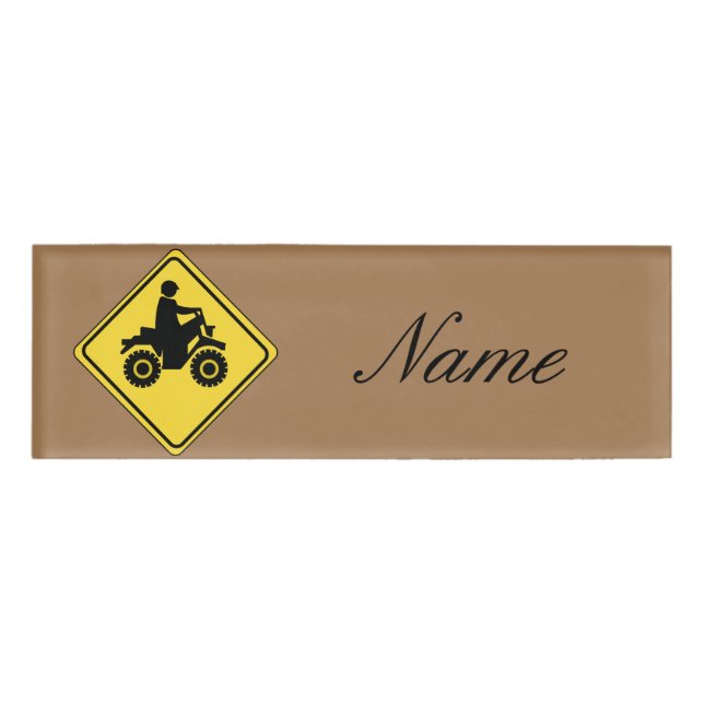 ATV Mudding Sign Thunder_Cove Namenschild (Vorderseite)