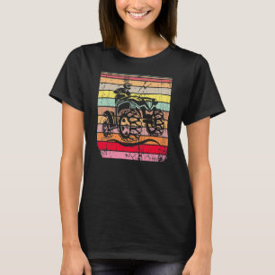 ATV Quad Bike 4 Wheeler Vintage Retro ATV Fahren T-Shirt