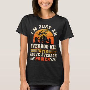 ATV Quad Biker Vierradler Vintage Ich Bin Nur Ein T-Shirt