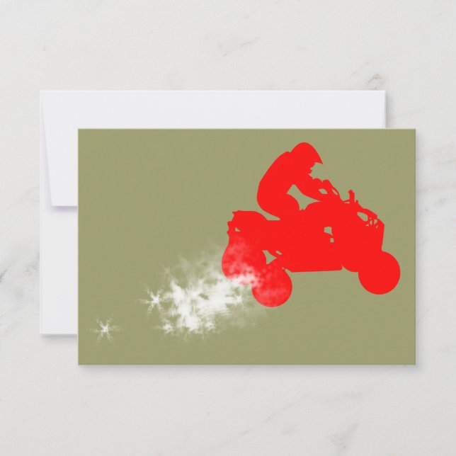 ATV: Schmutzweg Einladung (Vorderseite)