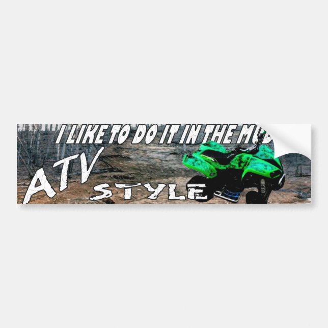 ATV STICKER AUTOAUFKLEBER (Vorne)