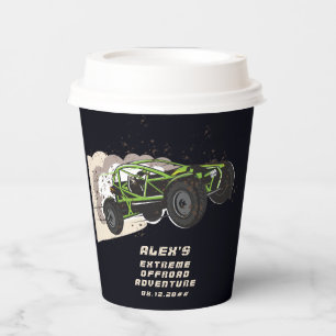 ATV UTV Offroad Abenteuer Extreme Sports Car Club Pappbecher