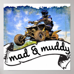 ATV Verrücktheit Poster