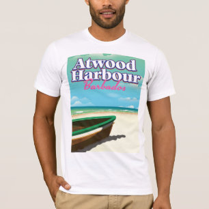 Atwood Harbour Bahamas Reiseplakat T-Shirt