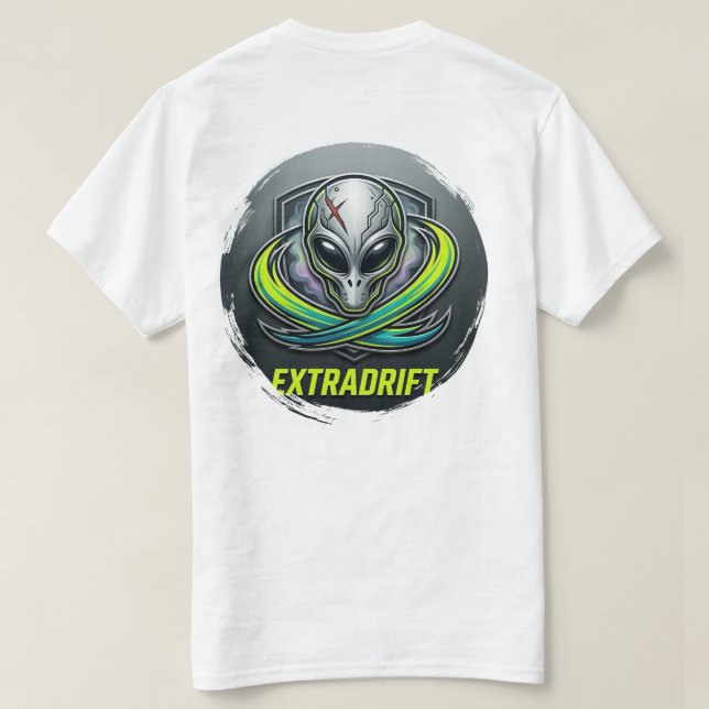 Auβerirdischer Drift-Wear T-Shirt (Design Rückseite)