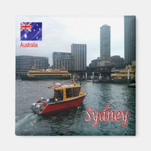 AU068 MELBOURNE, Australien, Ozeanien, Kühlschrank Magnet