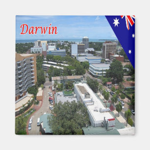 AU099 DARWIN, Australien, Ozeanien, Kühlschrank Magnet