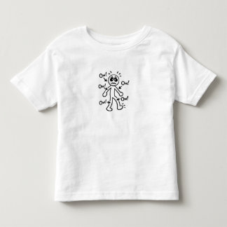 Au Au Au Stäbchen Charakter Figur Humor Chronische Kleinkind T-shirt
