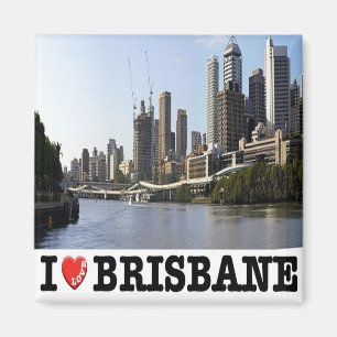 AU - Australien - Brisbane - I Liebe Magnet