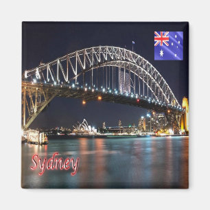 AU - Australien - Sydney - Milsons Point Wharf Magnet