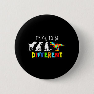 Au-Bewusstseins-Dinosaurier-Jungen-Seien-Anders Button