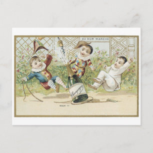 Au Bon Marche Postkarte