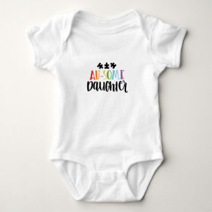 Au - eine Tochter Baby Strampler