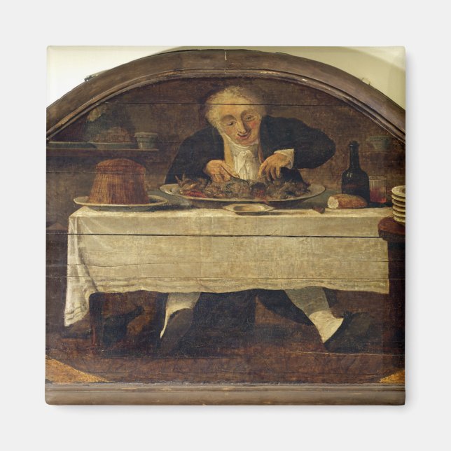 Au Gourmand', Geschäftszeichen für Corcellet Magnet (Vorne)