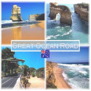 AU Great Ocean Road - Highways - Port Campbell - Aufkleber