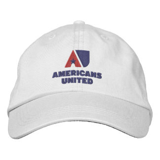 AU Logo Baseball Cap Bestickte Baseballkappe