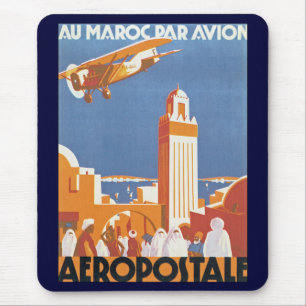 Au Maroc Par Avion Mousepad