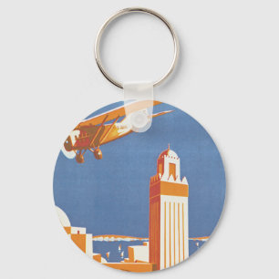 Au Maroc Par Avion Schlüsselanhänger