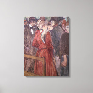 Au Moulin de la Galette, 1891 (w/c und Gouache) Leinwanddruck