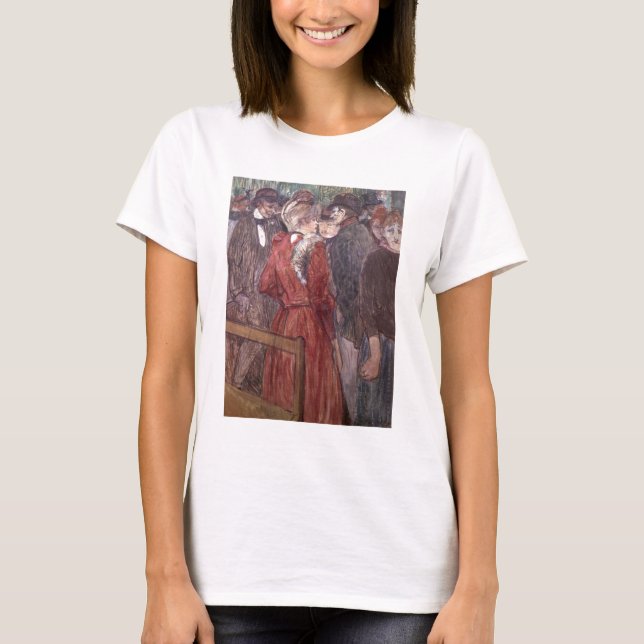 Au Moulin de la Galette, 1891 (w/c und gouache) T-Shirt (Vorderseite)