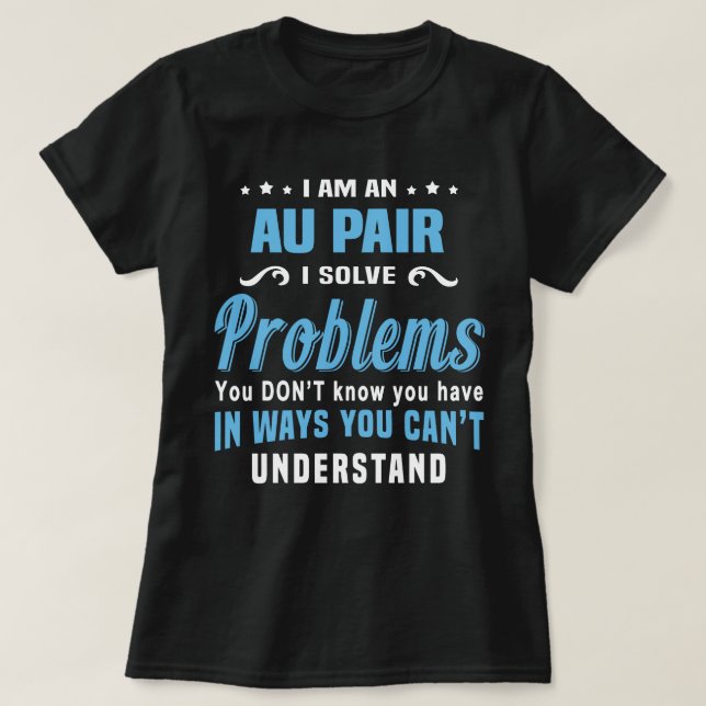 Au Pair T-Shirt (Design vorne)