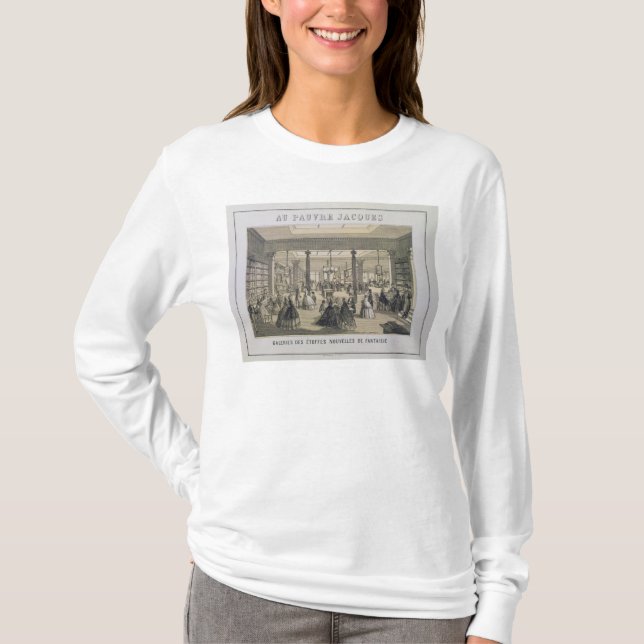 Au Pauvre Jacques: Die Gewebe-Abteilung T-Shirt (Vorderseite)