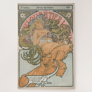 Au Quartier Latin (1897) - Alphonse Mucha Puzzle