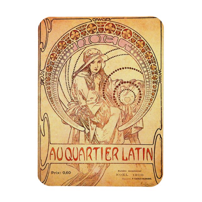 Au Quartier Latin Magnet (Vertikal)