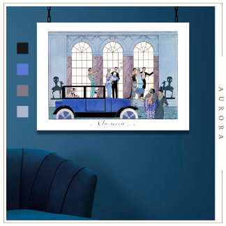 Au Revoir 1920 von George Barbier Poster