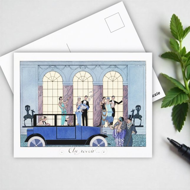 Au Revoir ( Auf Wiedersehen) Postkarte (Von Creator hochgeladen)