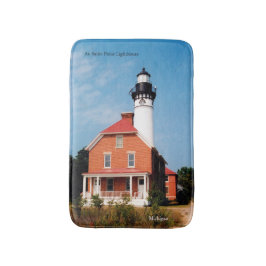 Au Sable Point Lighthouse Badematte