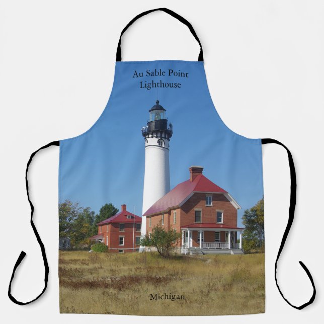 Au Sable Point Lighthouse Schürze (Vorderseite)