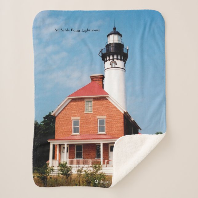 Au Sable Point Lighthouse Sherpadecke (Vorderseite)