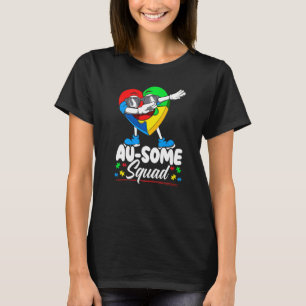 Au Some Squad Autismus Krieger Asd Autistisch Auti T-Shirt