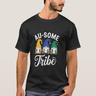 Au-some Stamm Autismus Gnome Autismus-Bewusstsein T-Shirt