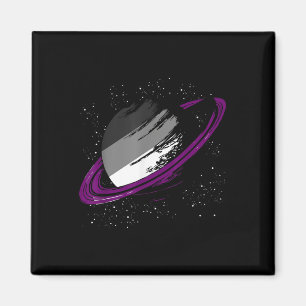 Aual Ace Pride Month Saturn Que Lgbtq Aual _1 Magnet