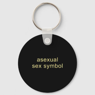 Aual-Symbol lustiger Stolz Lgbtq Ace  Schlüsselanhänger