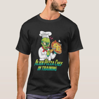 AuÃŸerirdischer Teller Ufo Paranormal Alien Pizza T-Shirt