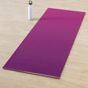 Aubergine Farbverlauf Farbe Yoga Matte