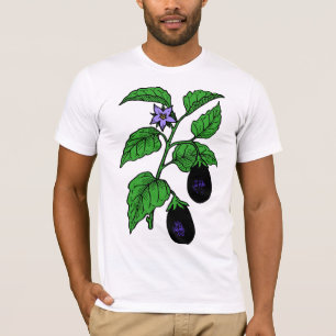 Aubergine Herren T-Shirt