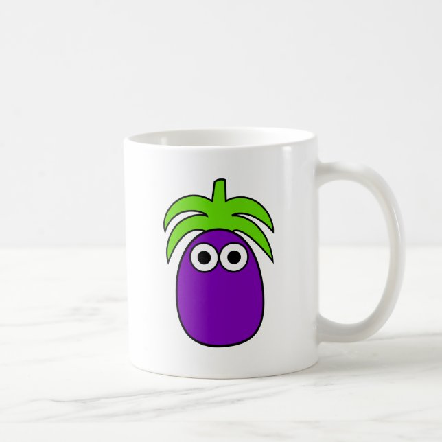 Aubergine Tasse (Rechts)
