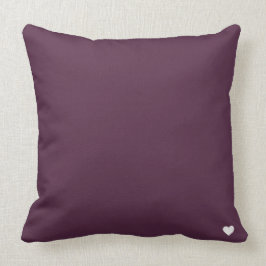 Auberginen-Aubergine Deep Purple Kissen