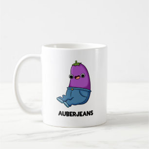 Auberjeans Funny Eggplant Pun Kaffeetasse