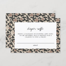Aubree - Jungle Safari Animal Print Raffle Einladung