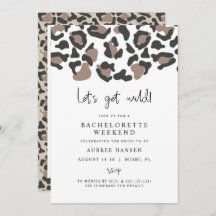 AUBREE Leopard Print Wild Bachelorette Route
