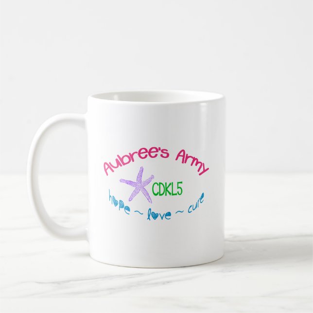Aubrees Tasse Armee-CDKL5 11oz (Links)