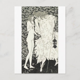 Aubrey Beardsley - Der geheimnisvolle Garten der R Postkarte