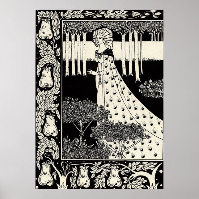 AUBREY BEARDSLEY POSTER (Vorne)